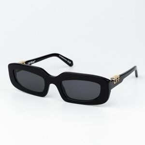 Off-White RENTON Women Sunglasses Black Grey Rectangle OERI13C RENTON 1007